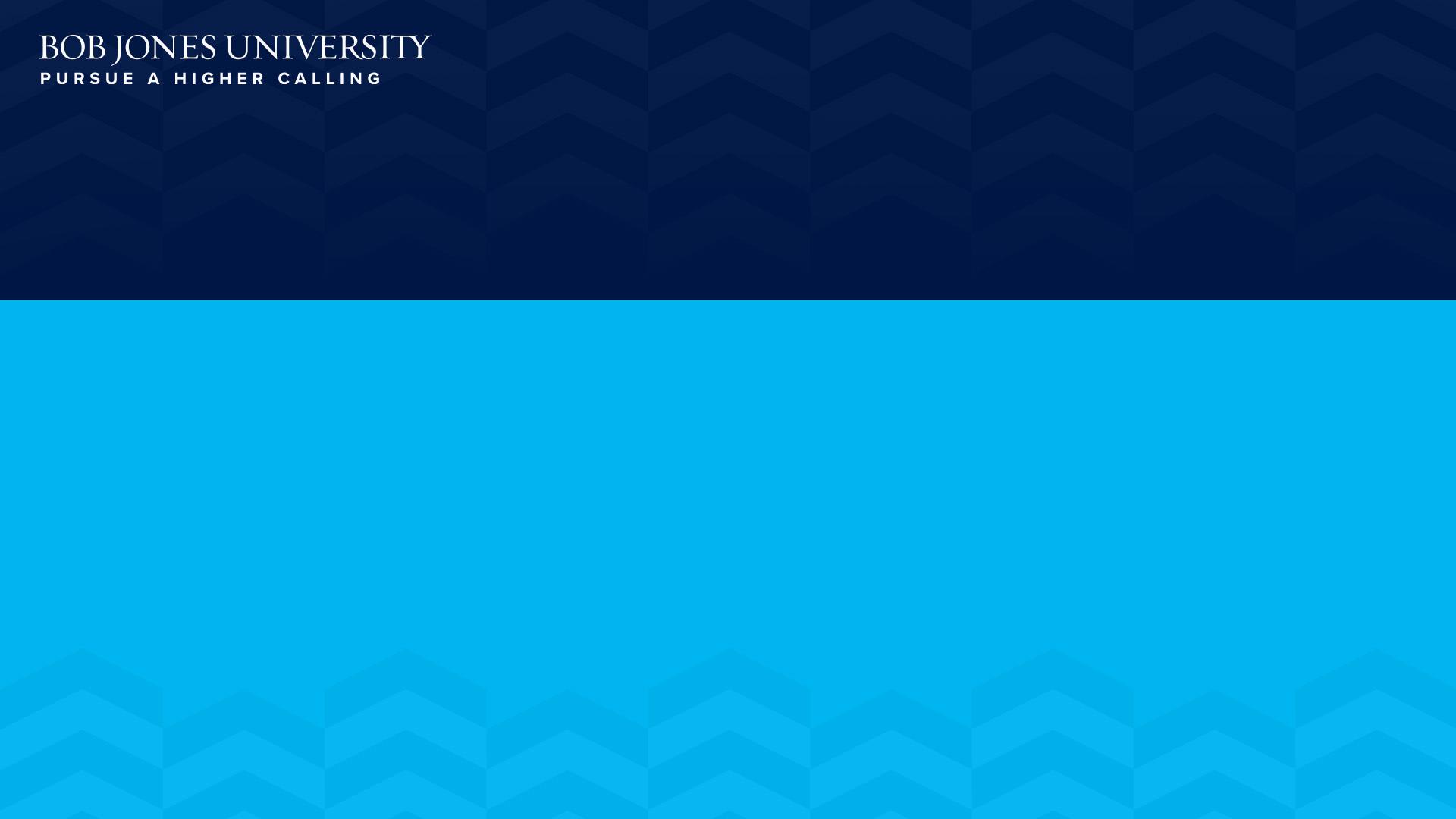 BJU 16:9 PowerPoint